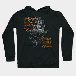 Alaska Whale Watching Hoodie